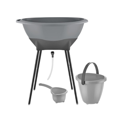 Babyjem Elegance Bath Tub Set Grey – Toytastic Malta