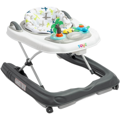 TOYZ Surf Fly 2in1 Baby Walker Grey/Pink/Blue