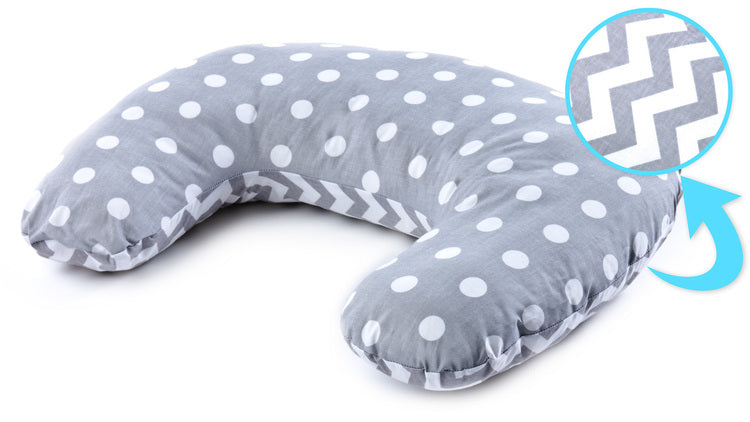 Sensillo Pillow For Feeding Pink Hearts/Blue Hearts/Grey Stars/Grey Circles
