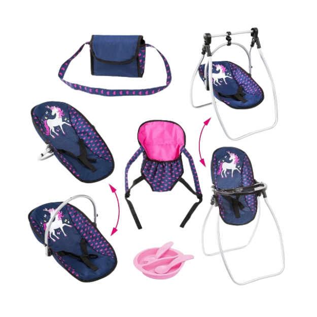 Bayer Unicorn 9in1 Doll Accessory Kit Toytastic Malta
