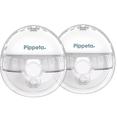 Pippeta Compact LED Wearable Hands-Free Breast 2 Pump Set