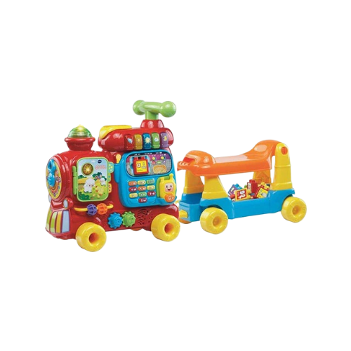 Vtech Push And Ride Alphabet Train Blue – Toytastic Malta