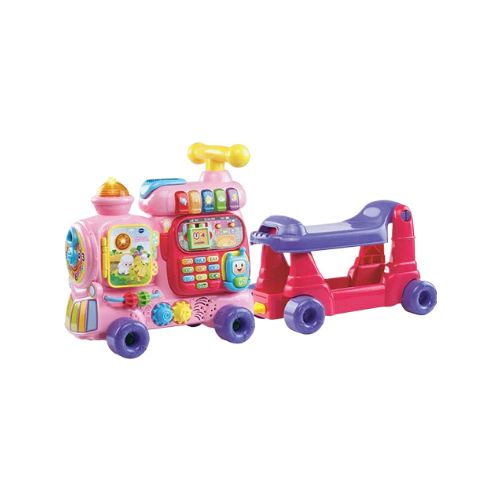 Vtech Push And Ride Alphabet Train Pink Toytastic Malta