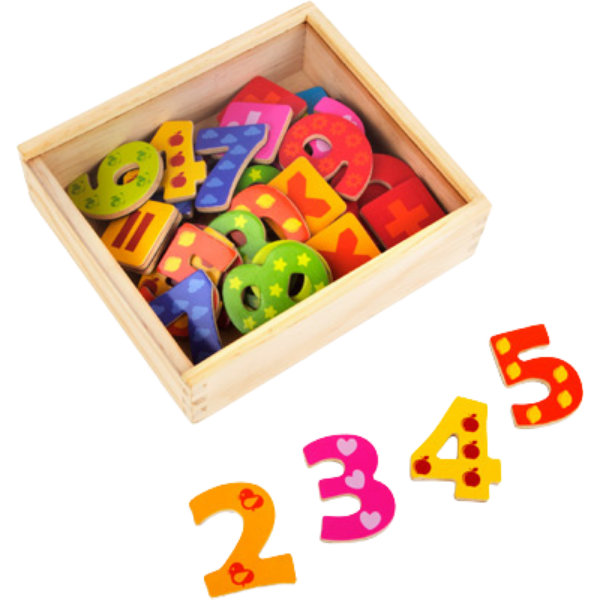 Colourful Magnetic Numbers