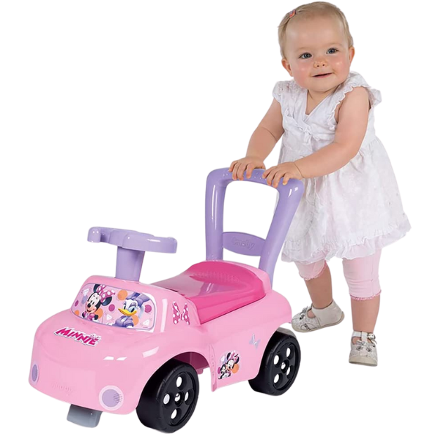 Smoby Minnie Mouse Car Ride-On Vehicle