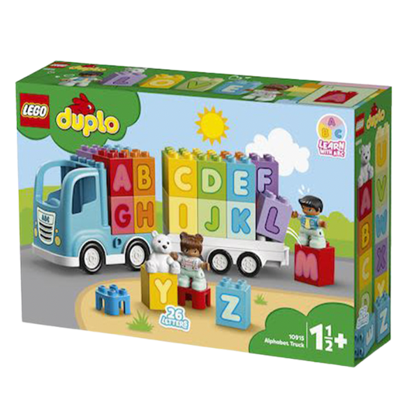 Lego alphabet top train