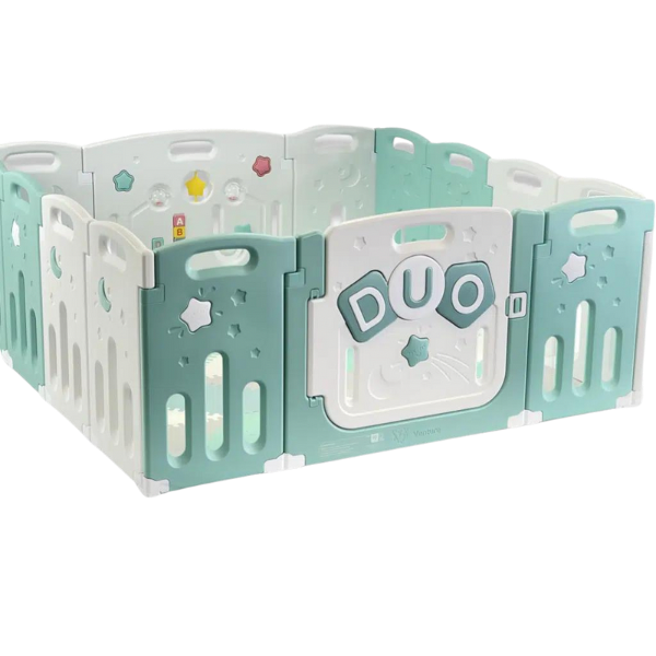 DUO Teal Playpen Other Sizes and Options Toytastic Malta