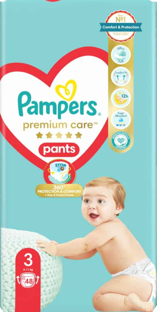 Pampers VP Premium Pants 3 x48