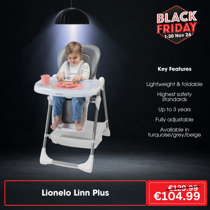 Lionelo Linn Plus Tourqoise - High Chair