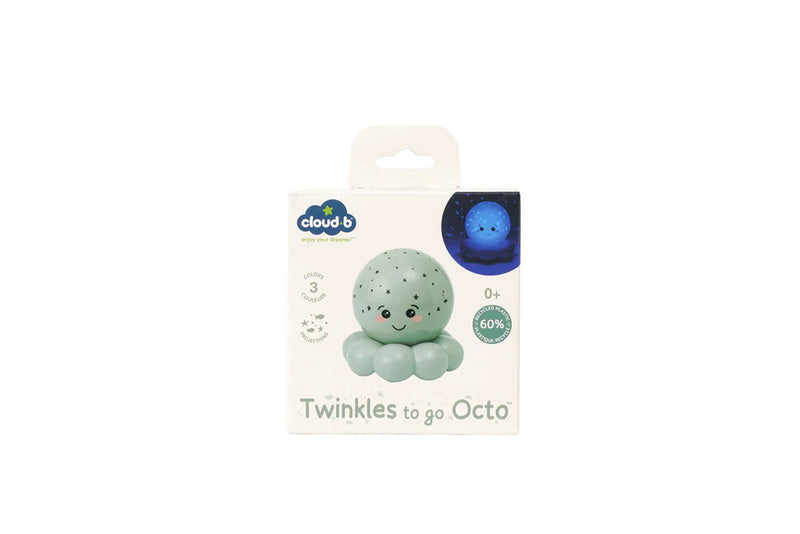 Cloud B Twinkles To Go Octo Pink/Grey/Blue/Pastel Green/Pastel Blue/Pastel Pink Travel Projector