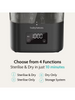 Baby Brezza Super Quick 5D Sterilizer Dryer Black/Stainless Steel