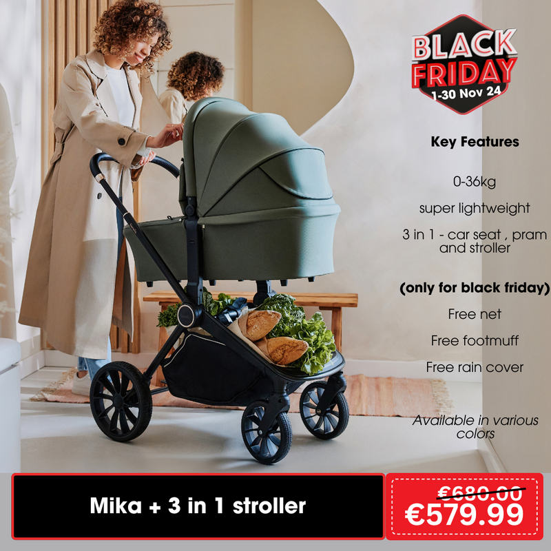 Lionelo Mika Plus - Multi-Function Pram 3 in 1