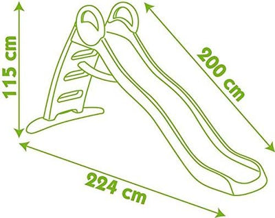 Smoby Large Kids Funny Slide (2M)