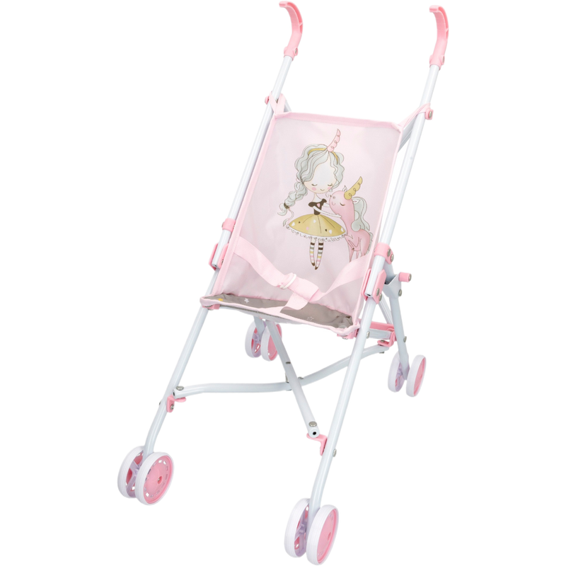 Mini Doll Stroller Pink/Blue