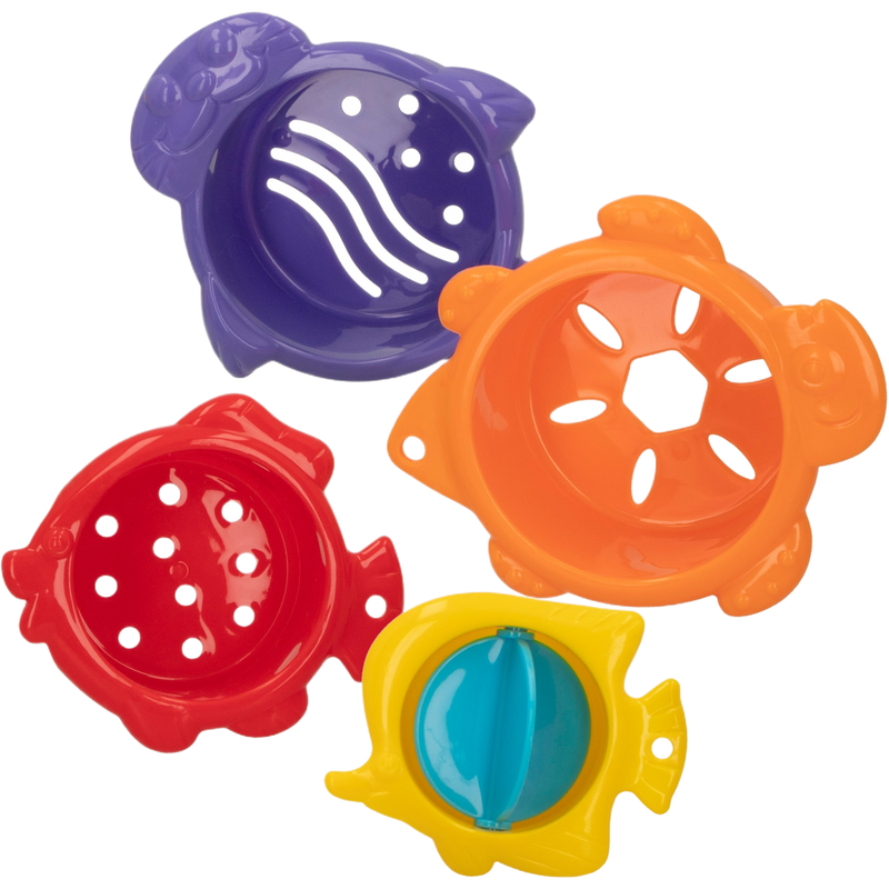 Set 8 Baby Bath Toys