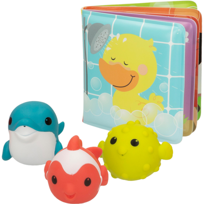 Set 8 Baby Bath Toys