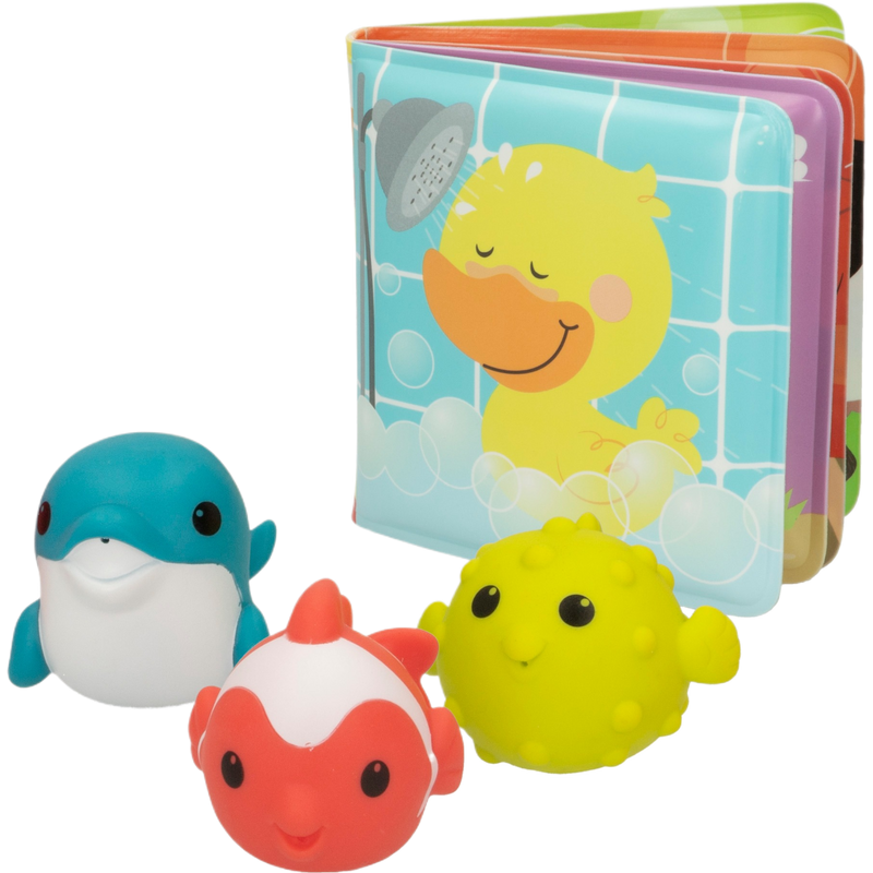 Set 8 Baby Bath Toys