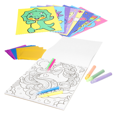 Sand & Leaves Colouring Set