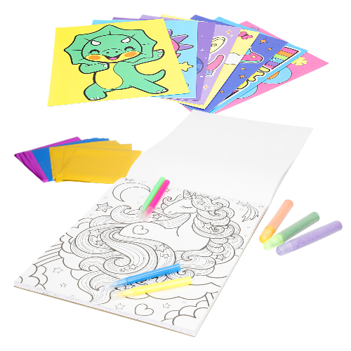 Sand & Leaves Colouring Set