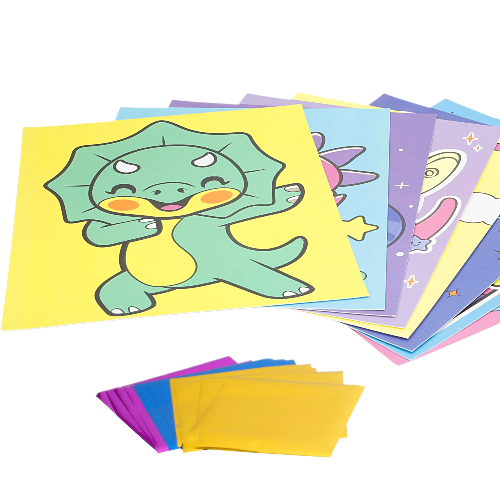 Sand & Leaves Colouring Set