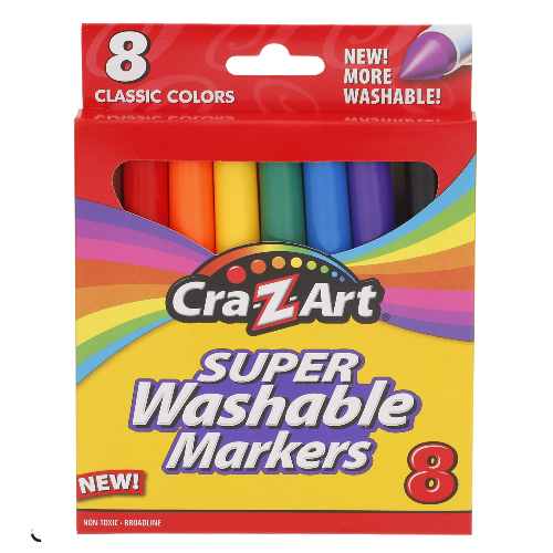 CRA-Z-ART Set Of 8 Erasable And Washable Markers