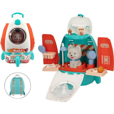 Gogo Friends Rocket Pet Care Set