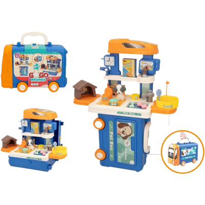 Gogo Friends Bus Pet Care Set