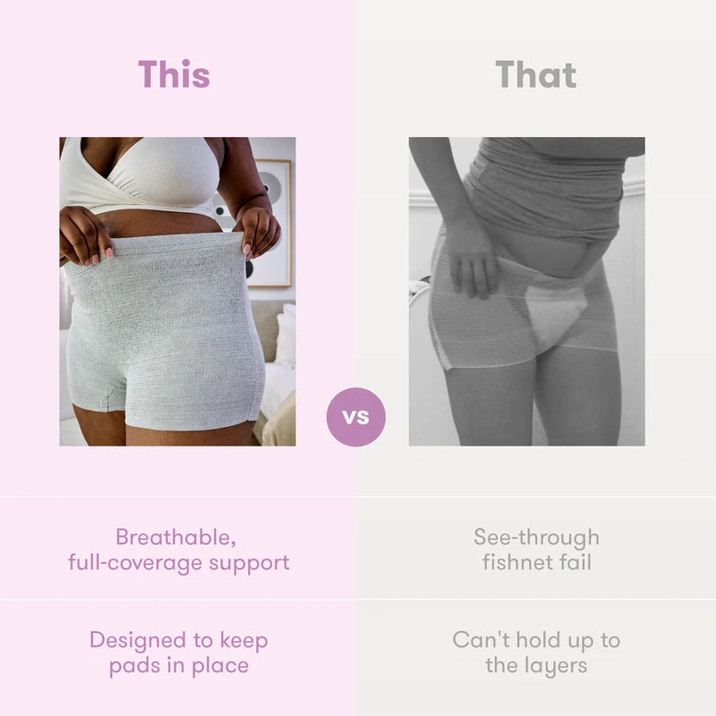 FridaMom Boyshort Disposable Postpartum Underwear (8 Pack)