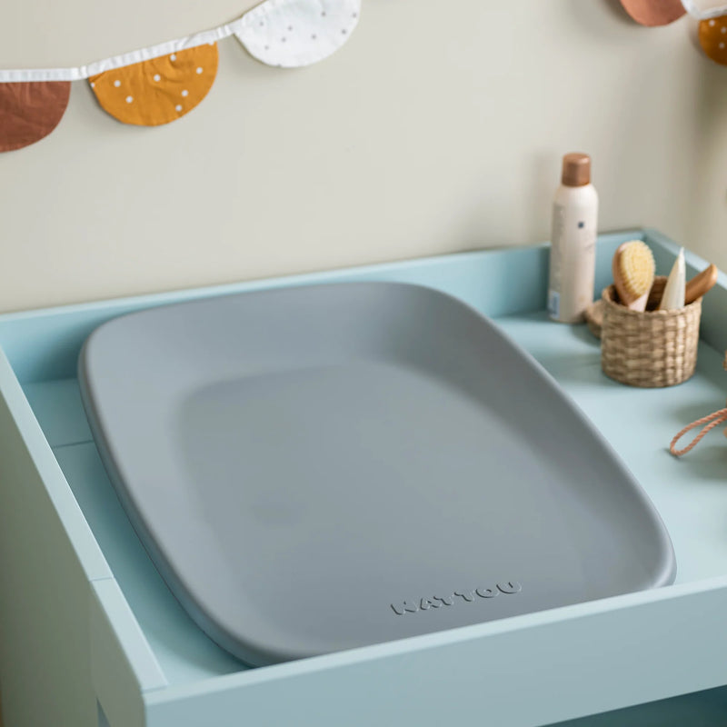 Nattou Softy Changing Pad 70x50cm Softy Grey/Taupe