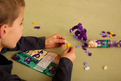 Plus Plus Tubes 100 Pcs Funny Animals