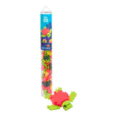 Plus Plus Tubes 100 Pcs Funny Animals