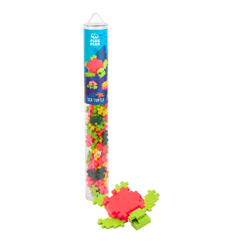 Plus Plus Tubes 100 Pcs Funny Animals