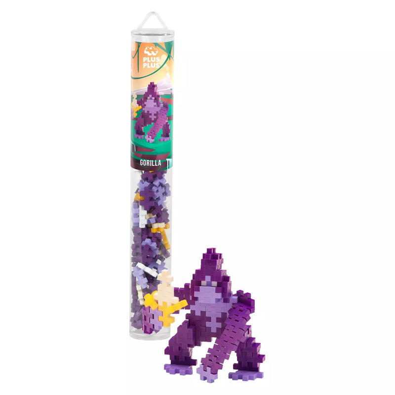 Plus Plus Tubes 100 Pcs Funny Animals