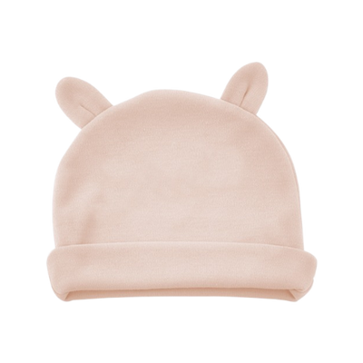 Babyjem Cotton Newborn Hat Pink/Grey/White