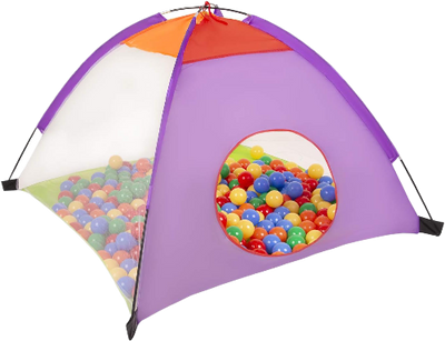 Selonis 3in1 Play Tent With Tunnel Playground For Kids