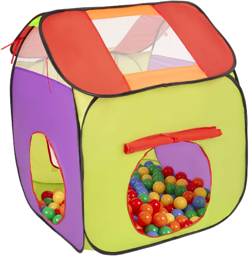 Selonis 3in1 Play Tent With Tunnel Playground For Kids