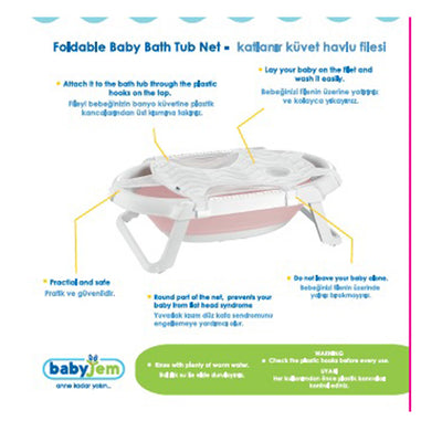 Babyjem Foldable Bath Net Support