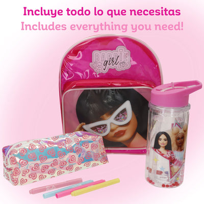 Barbie Coloring Set And Bag