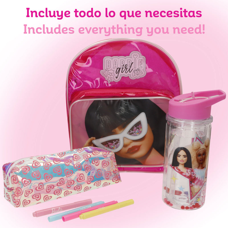 Barbie Coloring Set And Bag