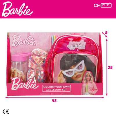 Barbie Coloring Set And Bag
