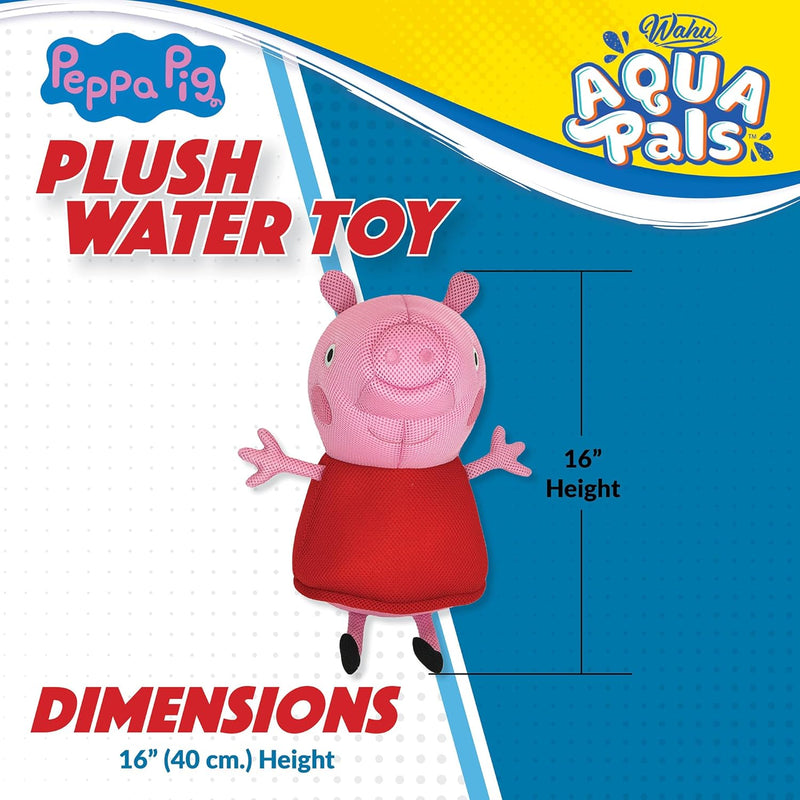 Aqua Pals Peppa Pig Plush Water Toy