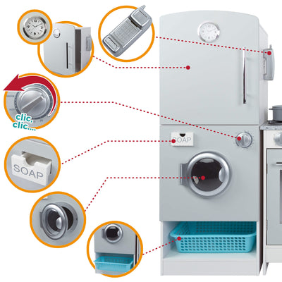 Woomax Modern Wooden Kitchen 95x95x30cm