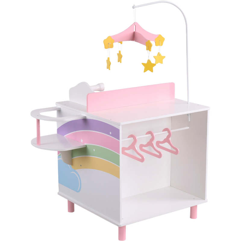 Wooden Kids Doll Changing Table