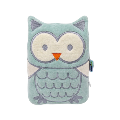 Babyjem Cherry Pitted Gas Cushion Owl Grey/Green/Pink