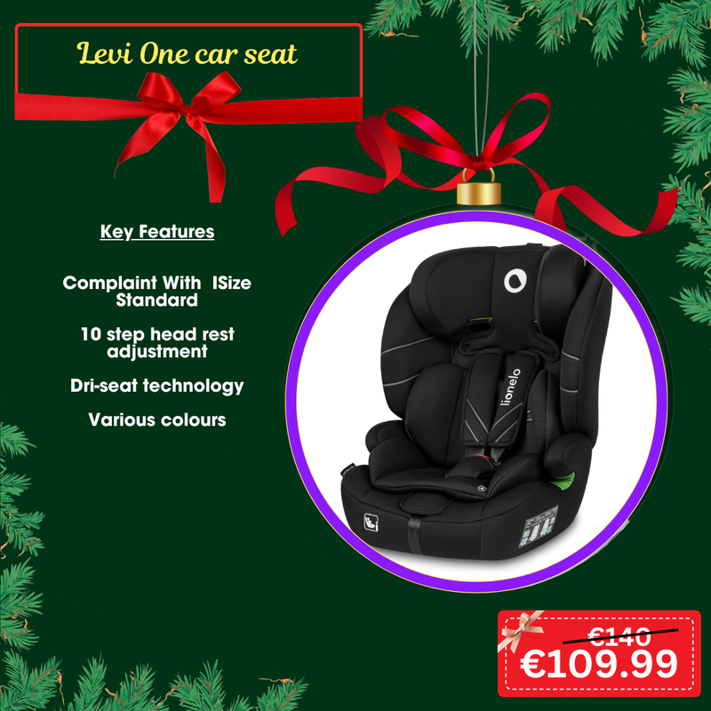 Lionelo Levi One ISize Black Carbon Car Seat