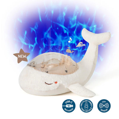Cloud B Tranquil Whale Rechargeable White Noise/Star Projector