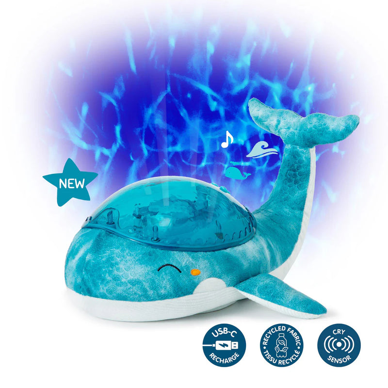 Cloud B Tranquil Whale Rechargeable White Noise/Star Projector