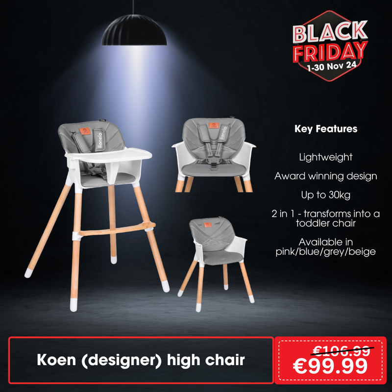 Lionelo Koen Stone Grey – High Chair