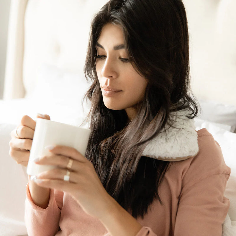 Warmies Marshmallow Beige Neck Wrap