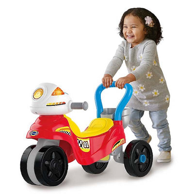Vtech Rideon 3 in 1 Ride With Me Motorbike Red
